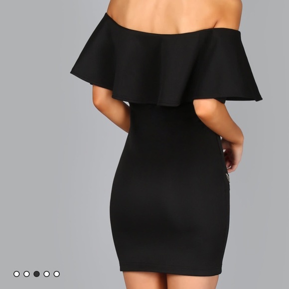 2X HP!! 🔥🔥Date night FAB! Black OS dress - Picture 4 of 6